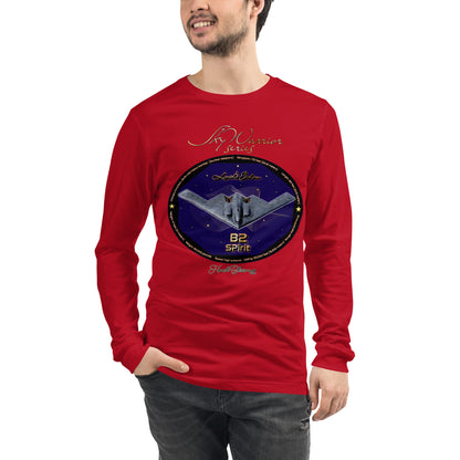 Red - B2 Spirit (Limited Edition) Men’s Long Sleeve Tee