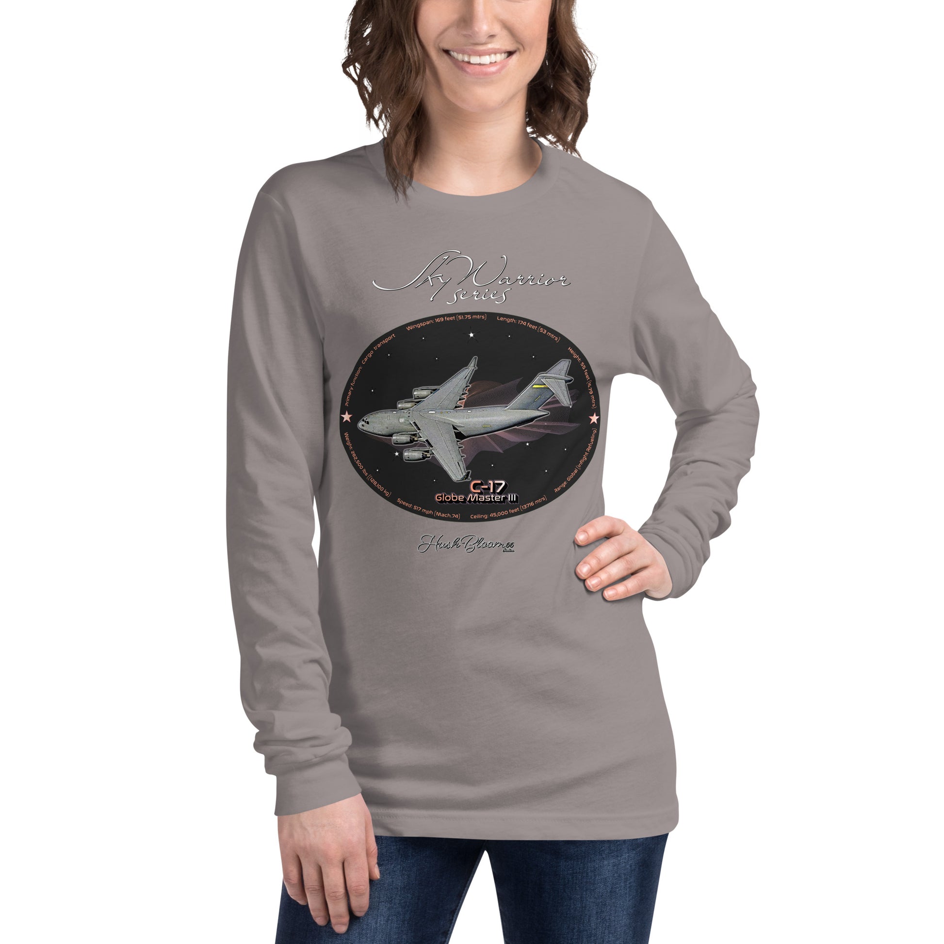 Storm - C17 Globe Master III Women’s Long Sleeve Tee