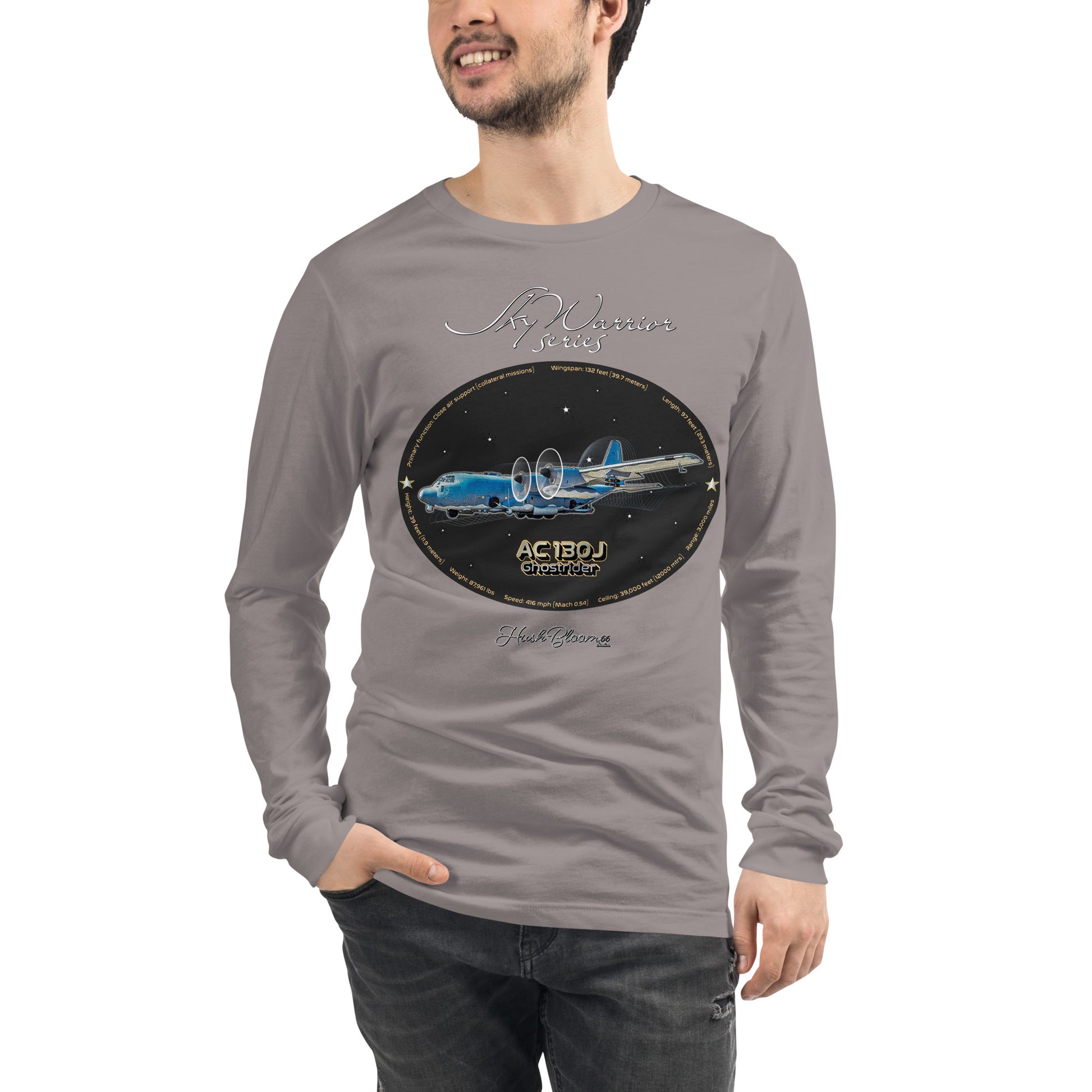 Storm - AC130J Ghostrider Men’s Long Sleeve Tee