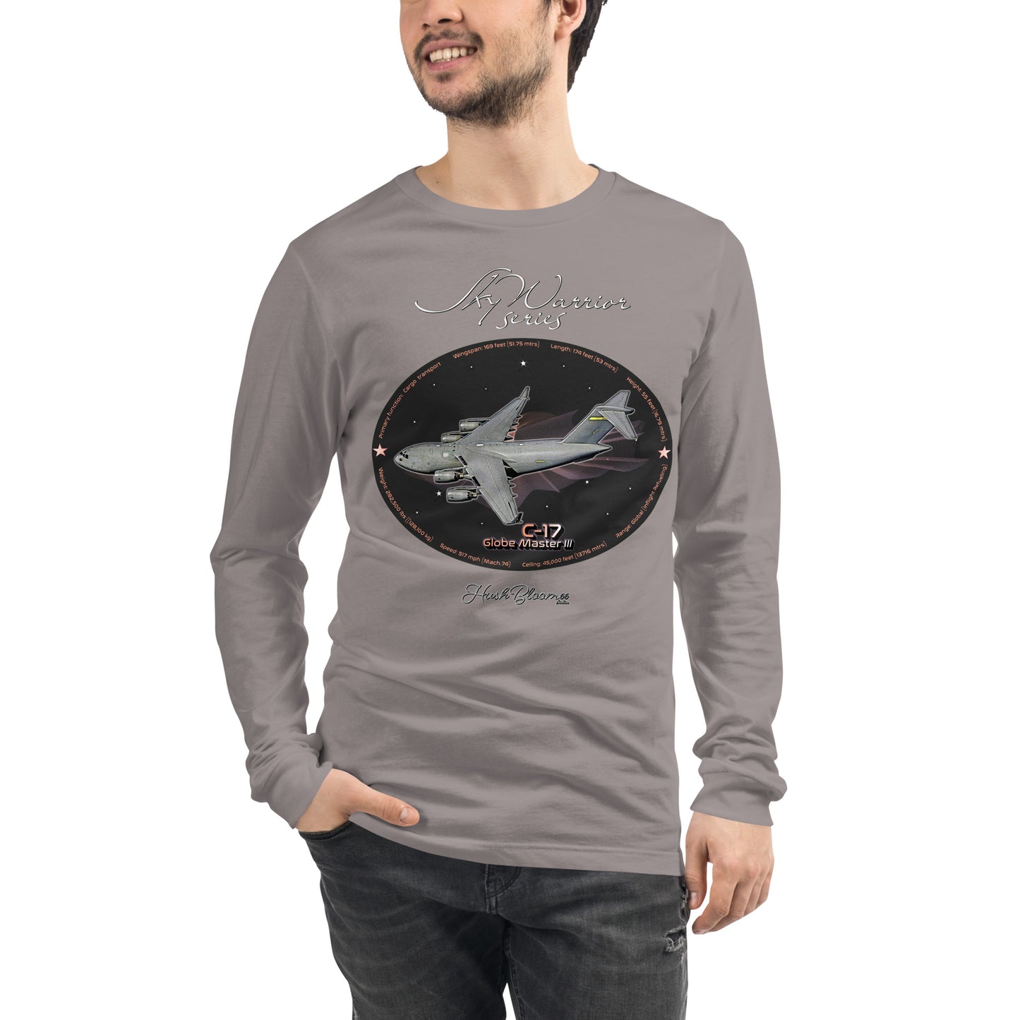 Storm - C17 Globe Master III Men’s Long Sleeve Tee