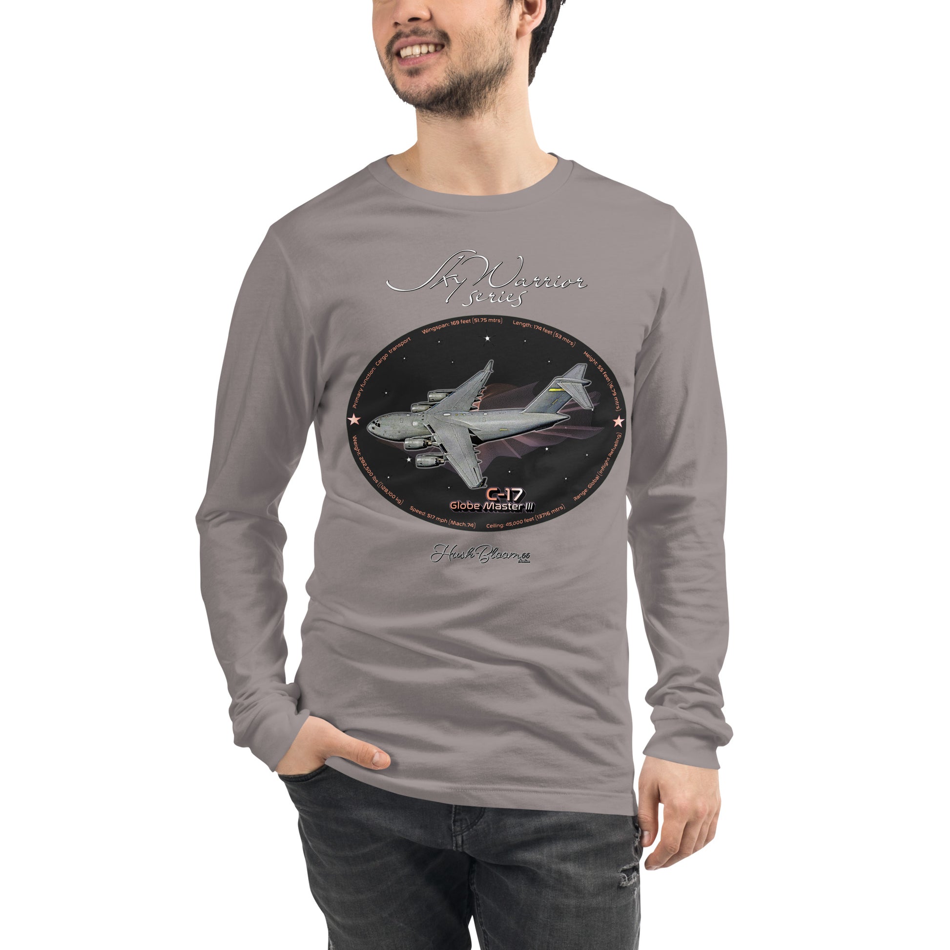 Storm - C17 Globe Master III Men’s Long Sleeve Tee