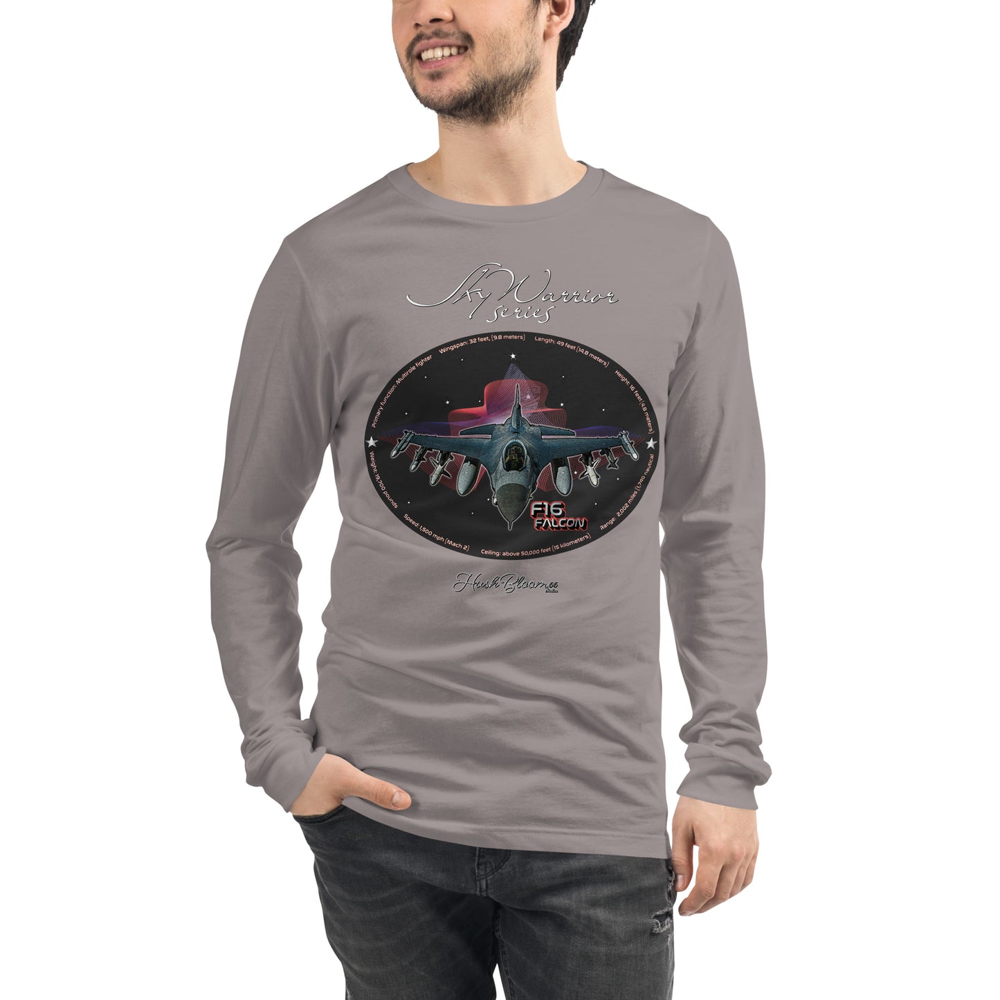 Storm - F16 Falcon Men’s Long Sleeve Tee