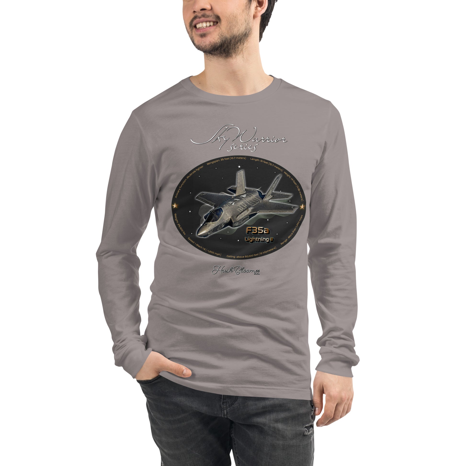 Storm - F35A Lightning Men’s Long Sleeve Tee