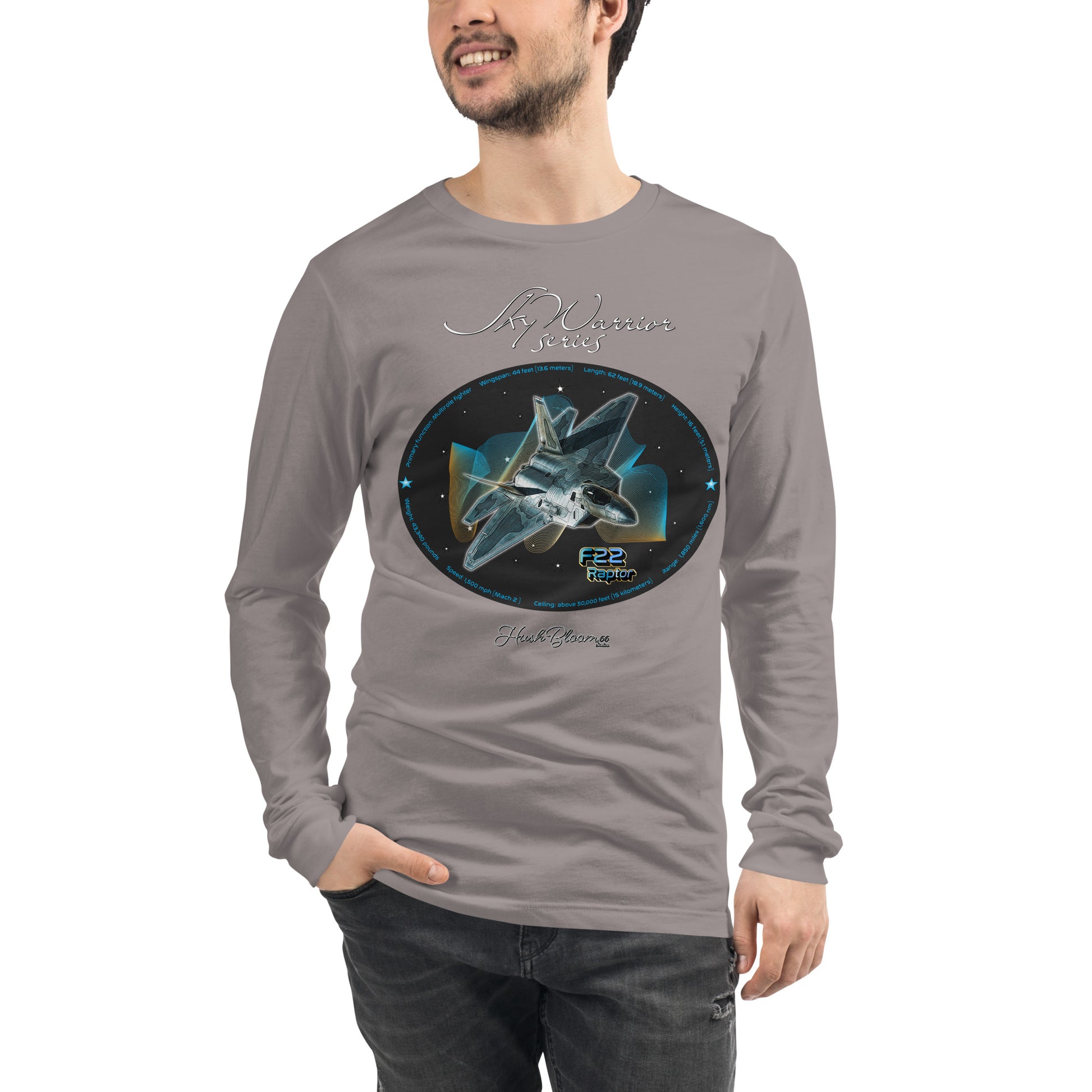 Storm - F22 Raptor Men’s Long Sleeve Tee