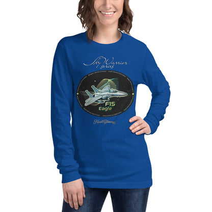 True Royal - F15 Eagle Women’s Long Sleeve Tee