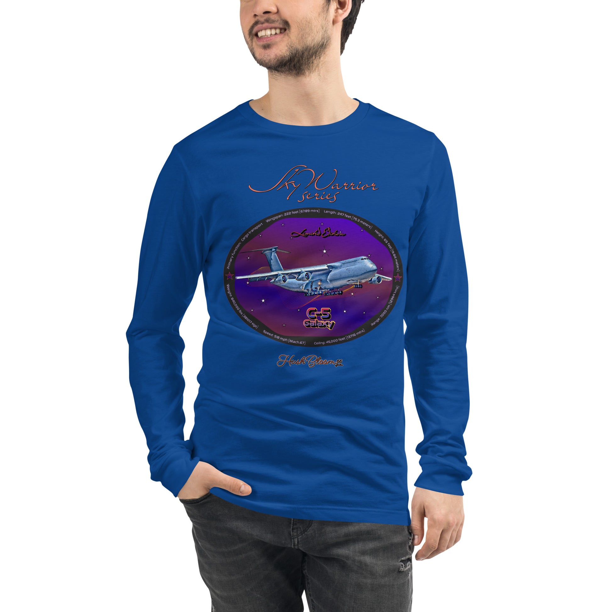 True Royal - C5 Galaxy (Limited Edition) Men’s Long Sleeve Tee