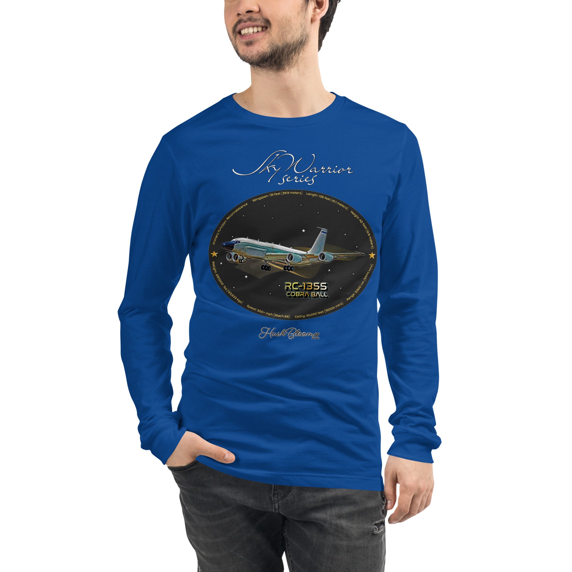 True Royal - RC135S Cobraball Men’s Long Sleeve Tee