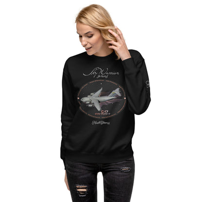 Black - C17 Globe Master III Women’s Premium Sweatshirt