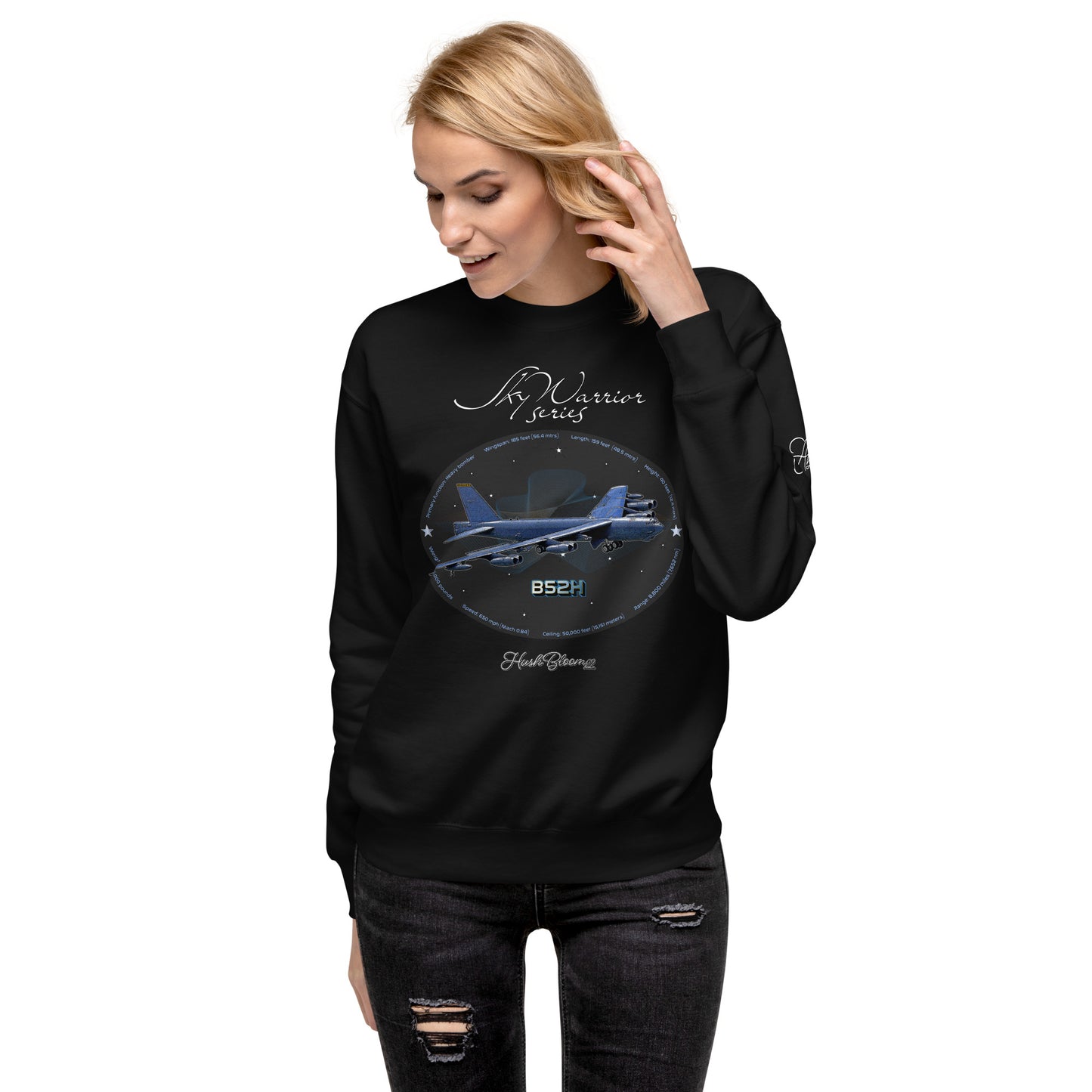 Black - B52H Stratofortress Women’s Premium Sweatshirt