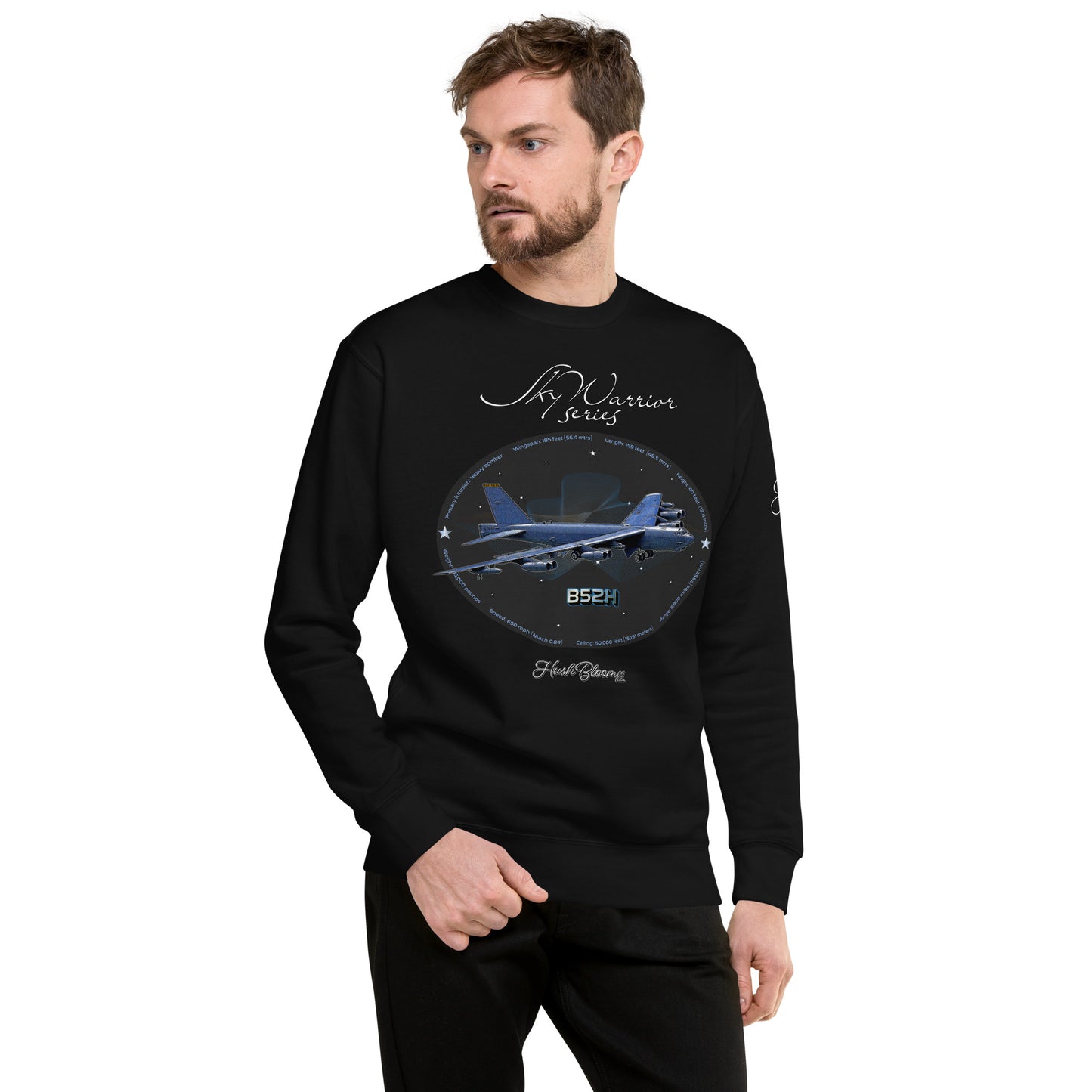 Black - B52H Stratofortress Men’s Premium Sweatshirt
