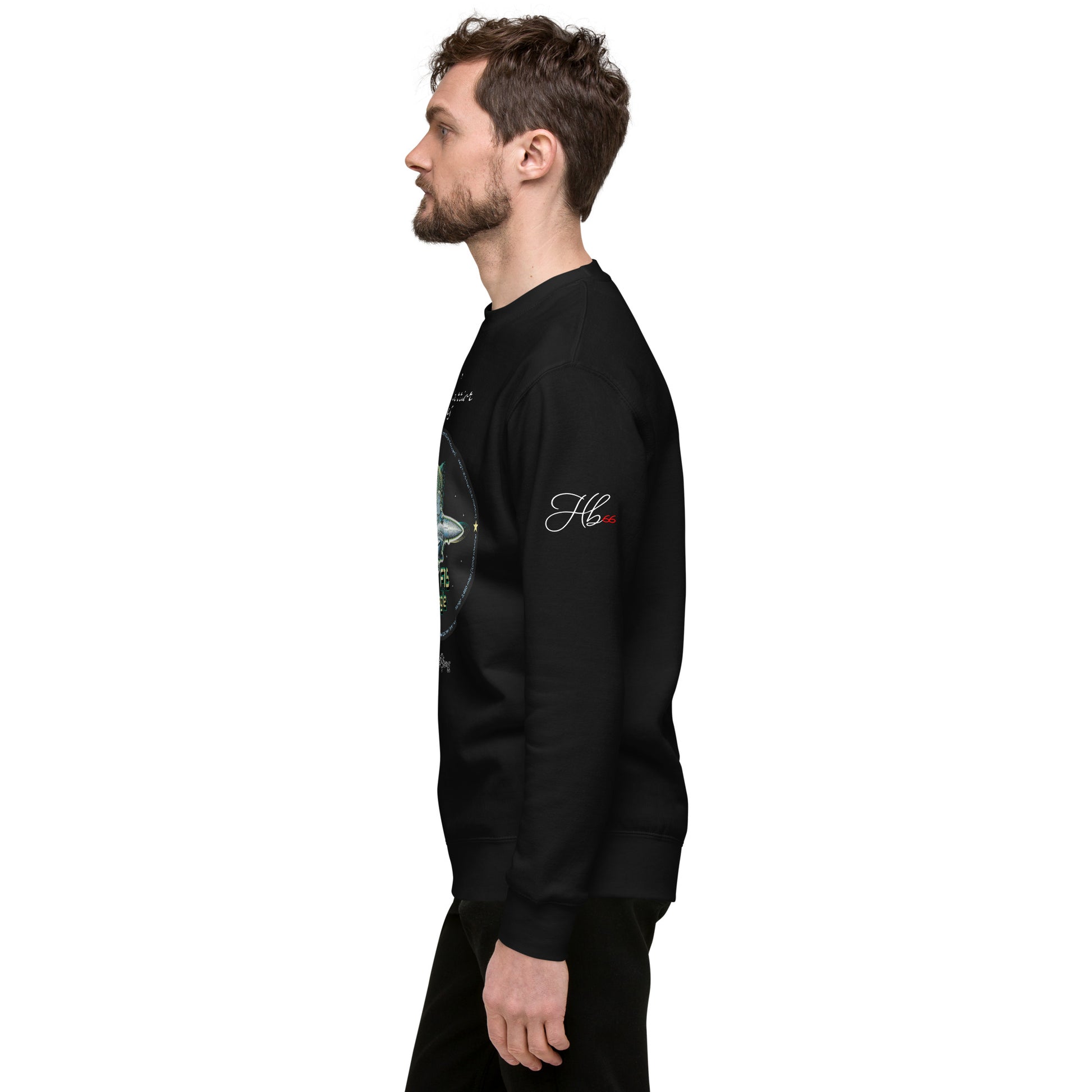 Black - F15 Eagle Men’s Premium Sweatshirt