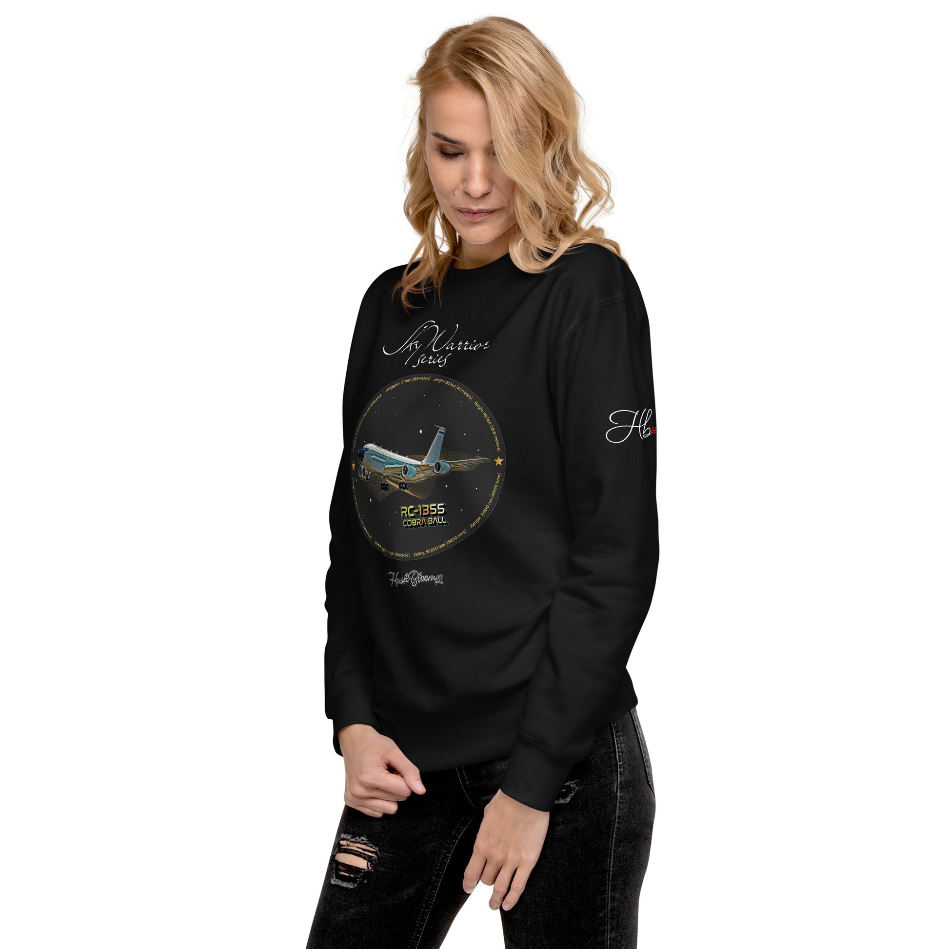Black - RC135S Cobraball Women’s Premium Sweatshirt