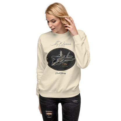 Bone - F35A Lightning Women’s Premium Sweatshirt