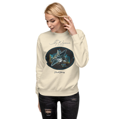 Bone - F22 Raptor Women’s Premium Sweatshirt