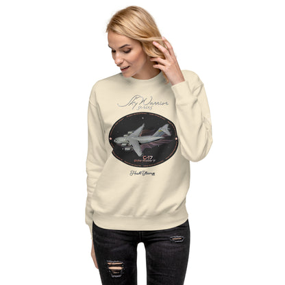 Bone - C17 Globe Master III Women’s Premium Sweatshirt