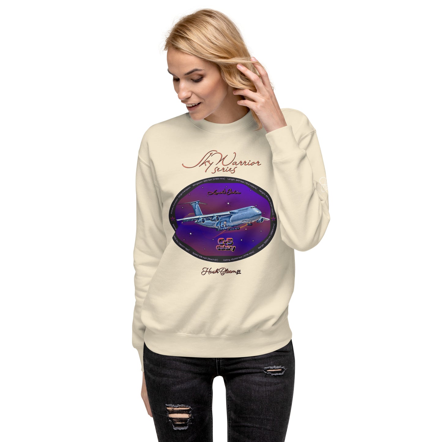 Bone - C5 Galaxy (Limited Edition) Women’s Premium Sweatshirt