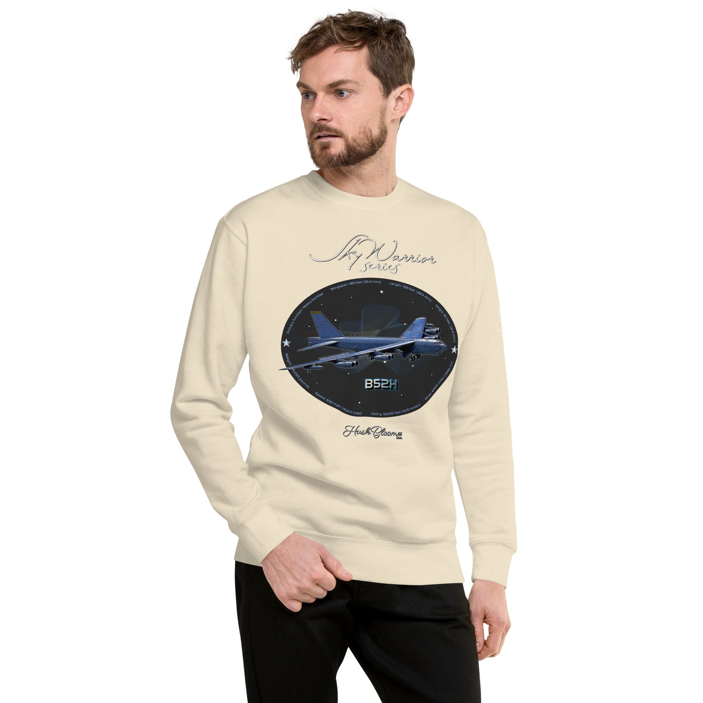 Bone - B52H Stratofortress Men’s Premium Sweatshirt