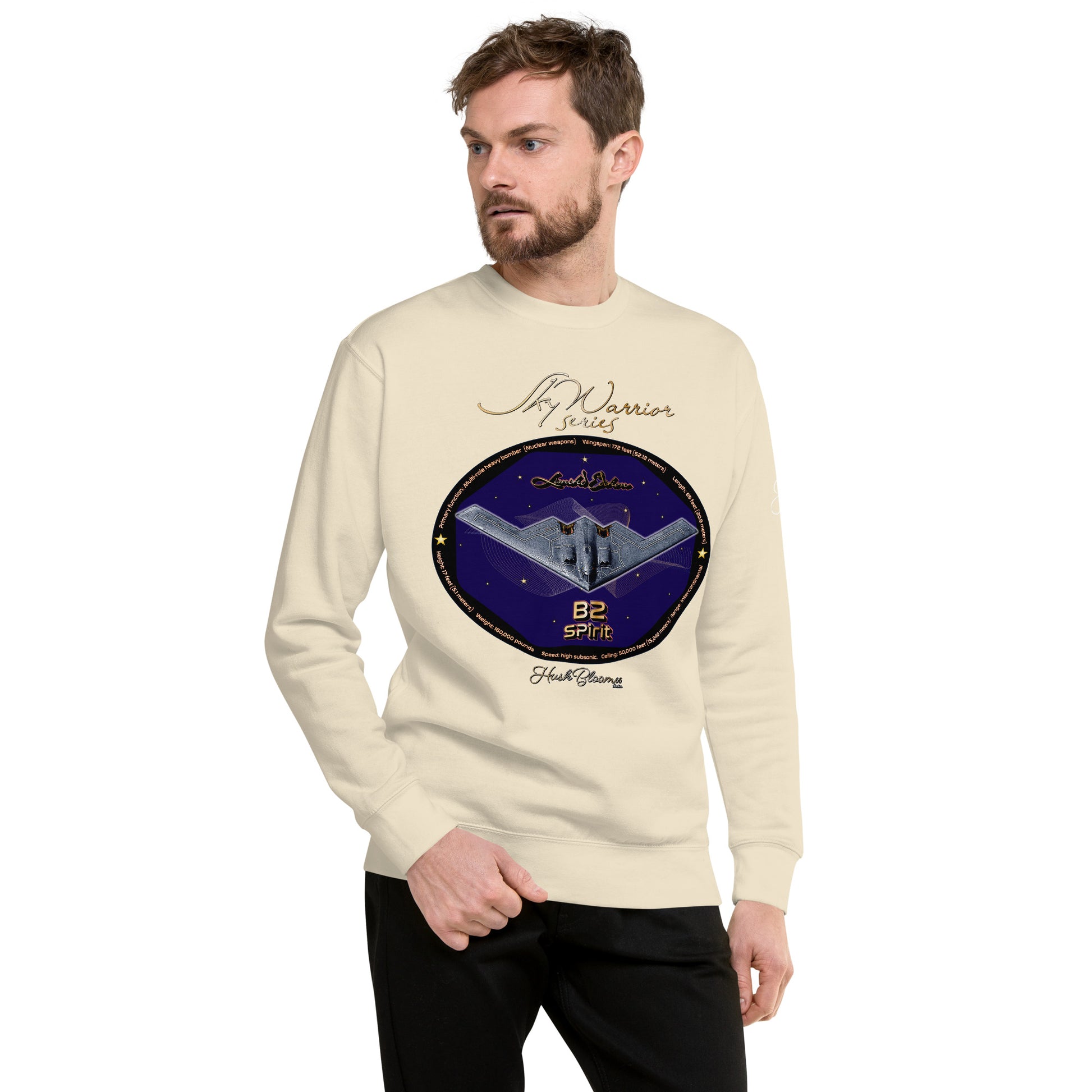 Bone - B2 Spirit (Limited Edition) Men’s Premium Sweatshirt