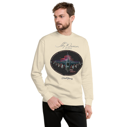 Bone - F16 Falcon Men’s Premium Sweatshirt
