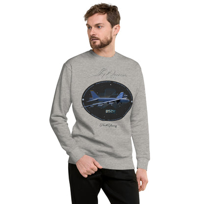 Carbon Grey - B52H Stratofortress Men’s Premium Sweatshirt