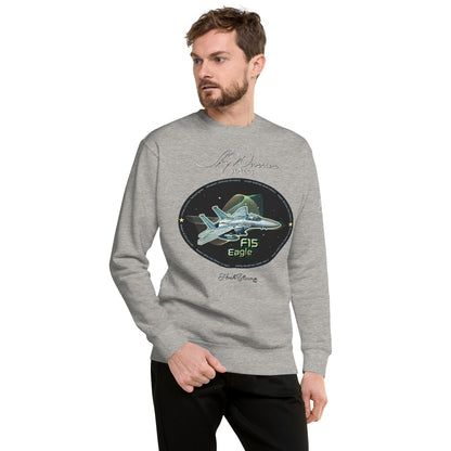 Carbon Grey - F15 Eagle Men’s Premium Sweatshirt