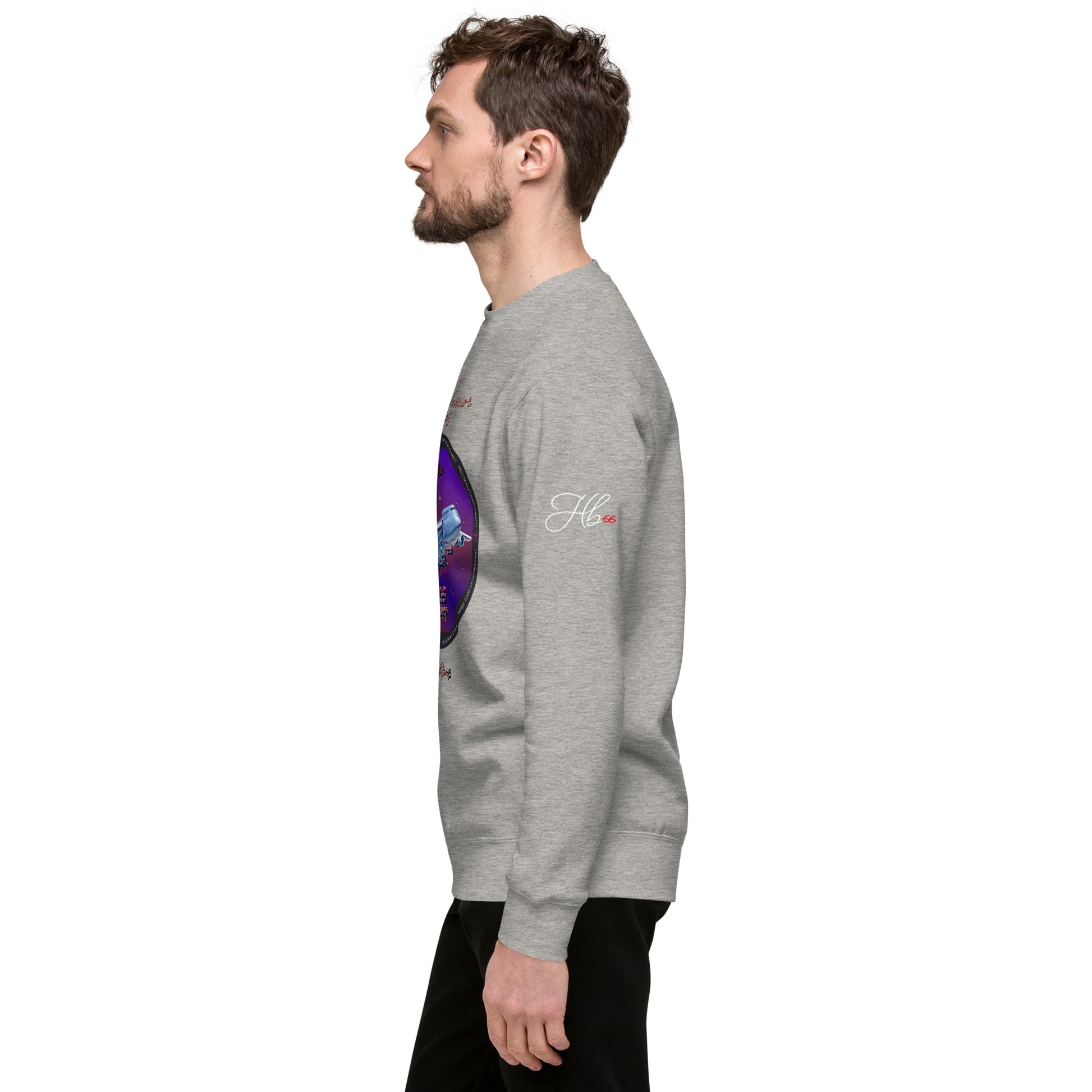 Carbon Grey - C5 Galaxy (Limited Edition) Men’s Premium Sweatshirt