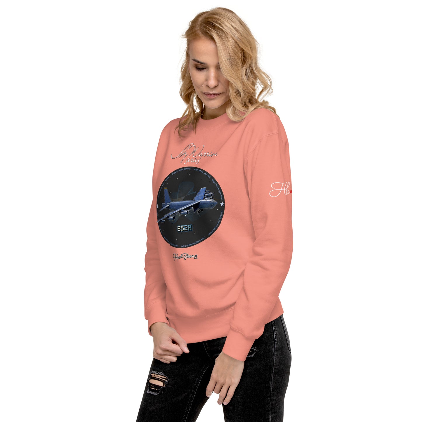 Dusty Rose - B52H Stratofortress Women’s Premium Sweatshirt