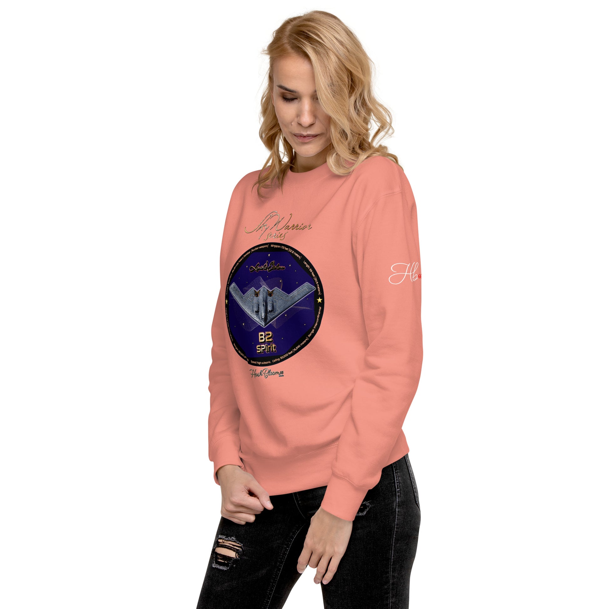Dusty Rose - B2 Spirit (Limited Edition) Women’s Premium Sweatshirt