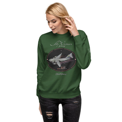 Forest Green - C17 Globe Master III Women’s Premium Sweatshirt