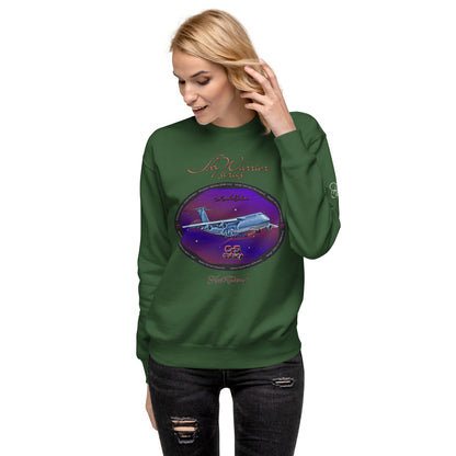 Forest Green - C5 Galaxy (Limited Edition) Women’s Premium Sweatshirt