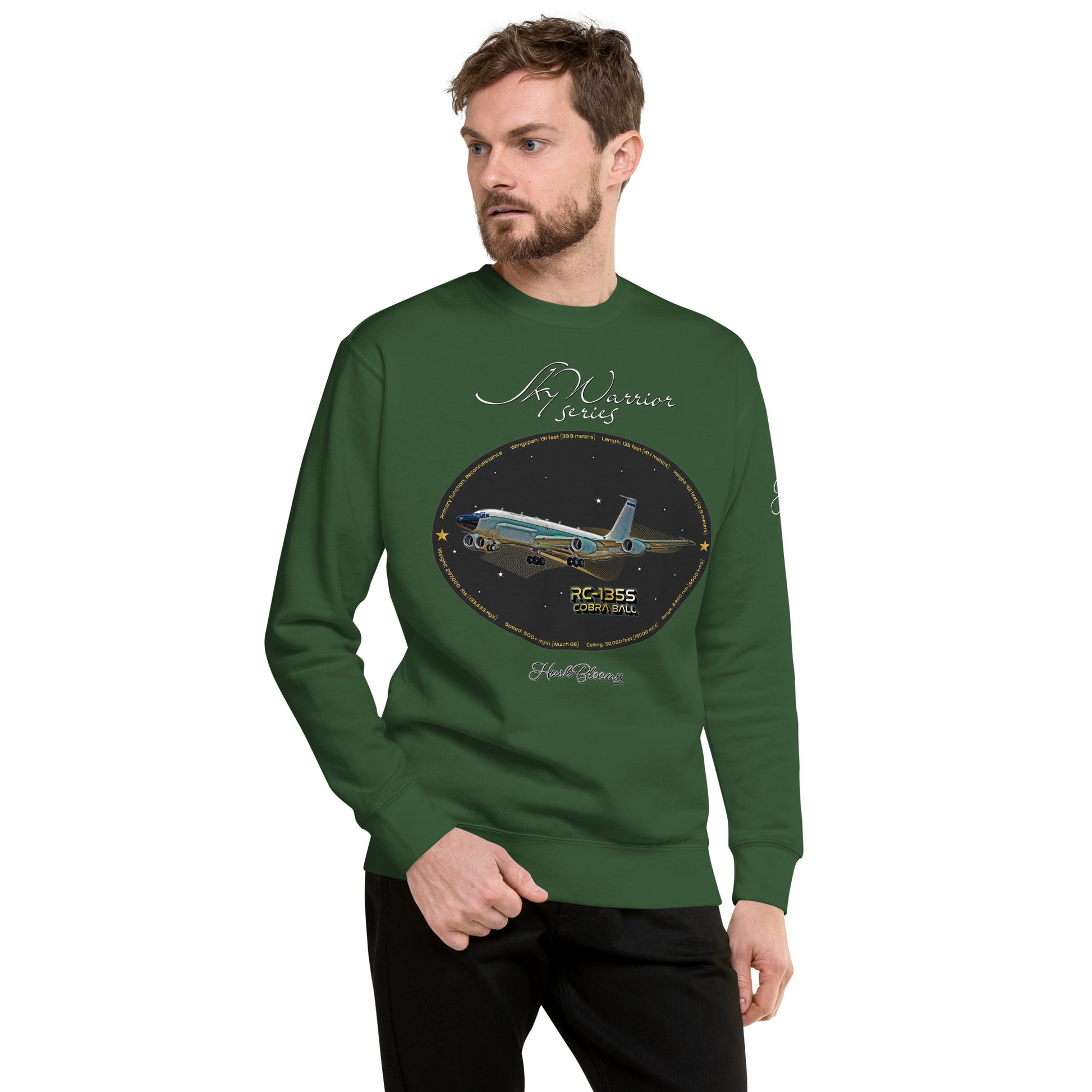 Forest Green - RC135S Cobraball Men’s Premium Sweatshirt