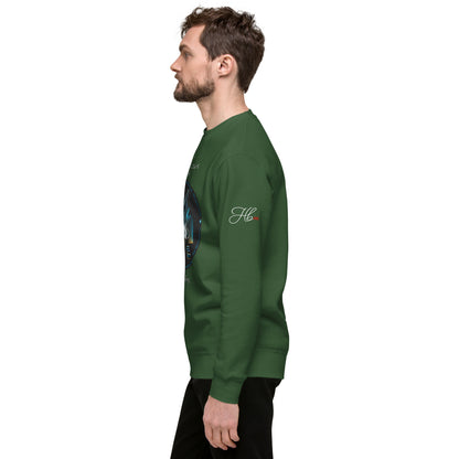 Forest Green - F22 Raptor Men’s Premium Sweatshirt
