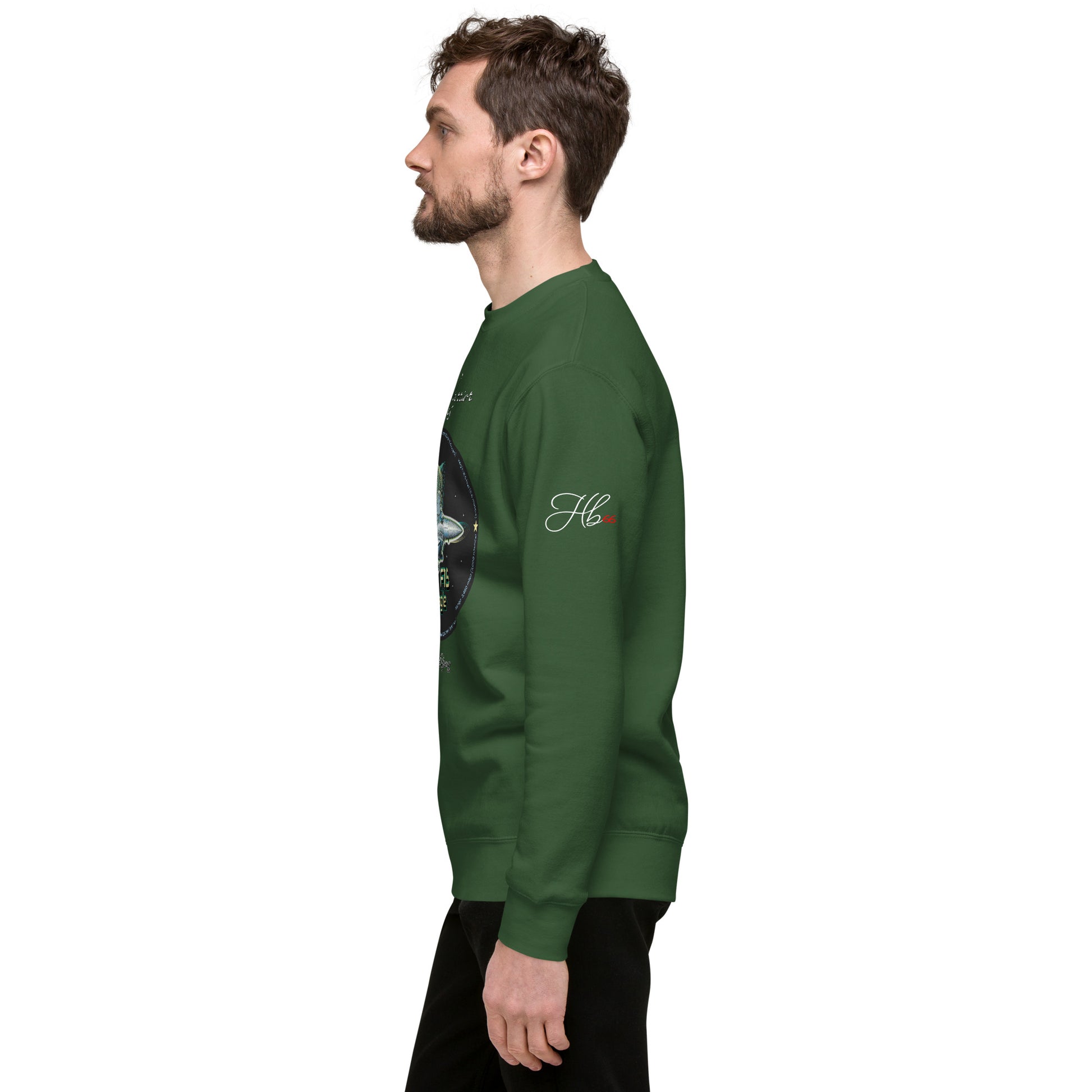Forest Green - F15 Eagle Men’s Premium Sweatshirt
