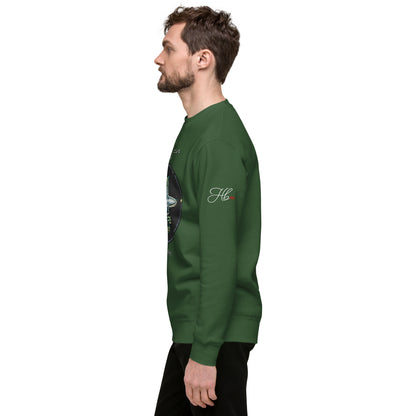 Forest Green - F15 Eagle Men’s Premium Sweatshirt