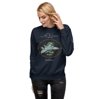 Navy Blazer - F15 Eagle Women’s Premium Sweatshirt