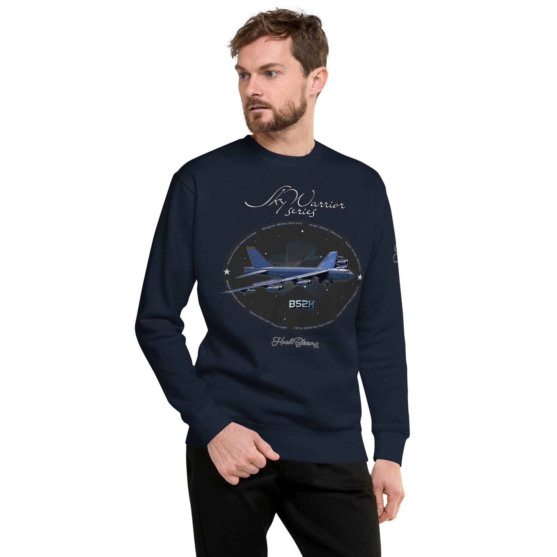 Navy Blazer - B52H Stratofortress Men’s Premium Sweatshirt