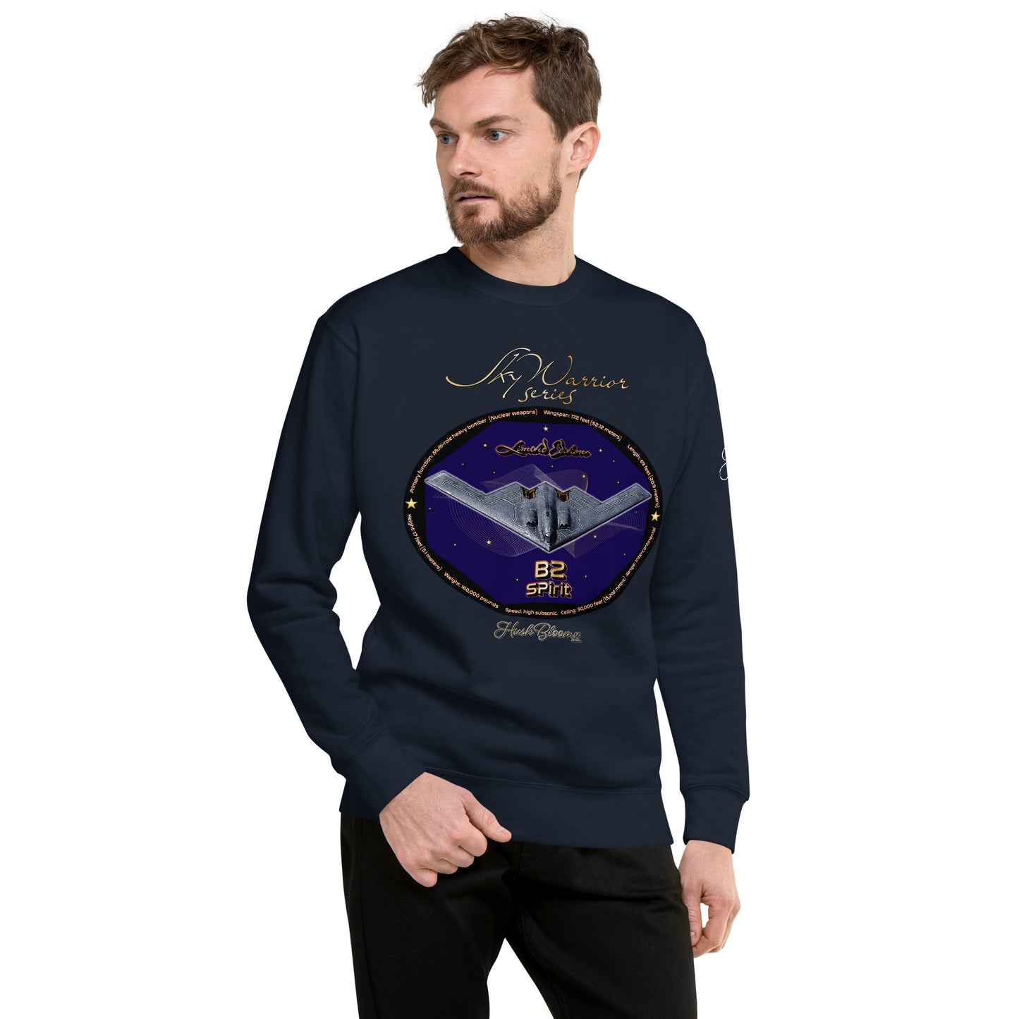 Navy Blazer - B2 Spirit (Limited Edition) Men’s Premium Sweatshirt