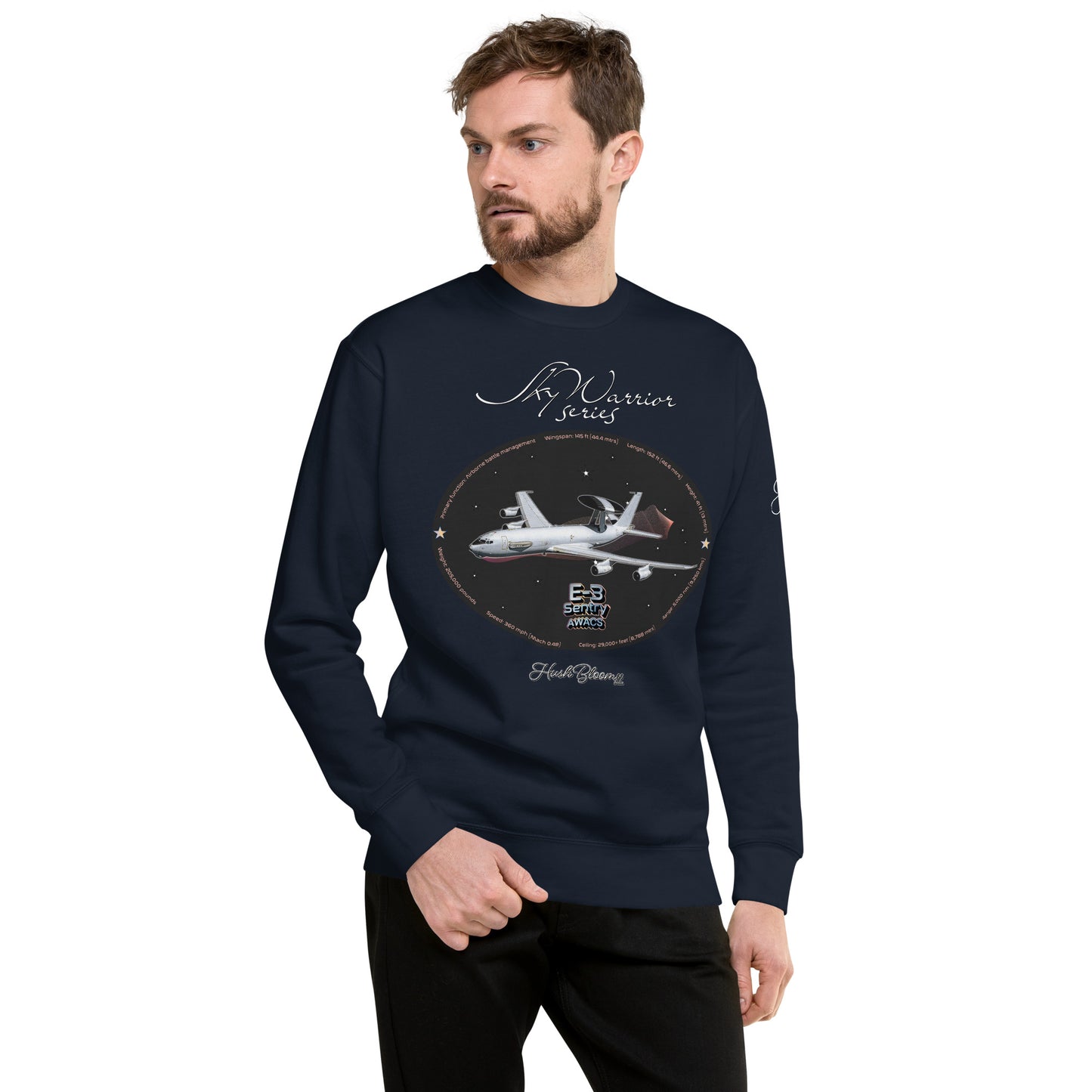 Navy Blazer - E3 Sentry Men’s Premium Sweatshirt
