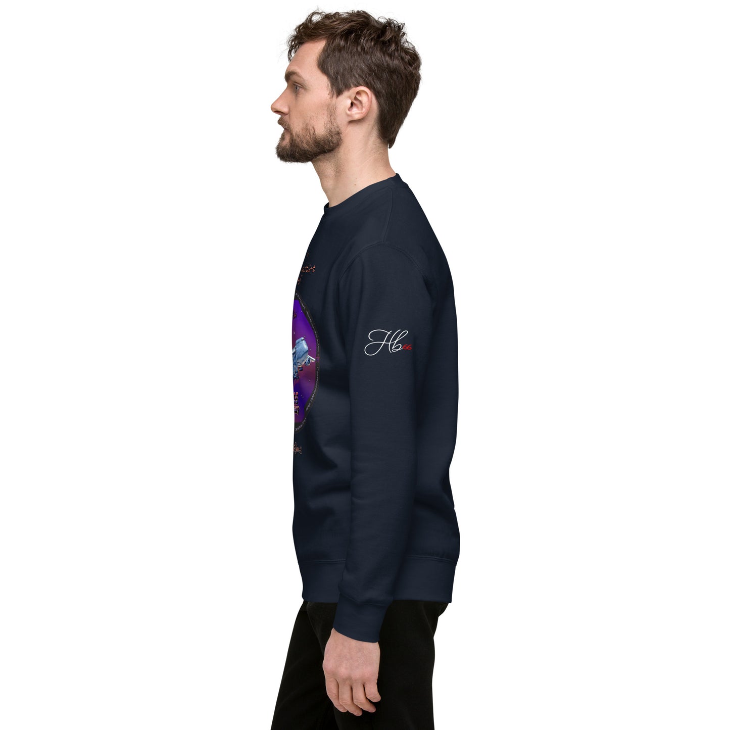 Navy Blazer - C5 Galaxy (Limited Edition) Men’s Premium Sweatshirt