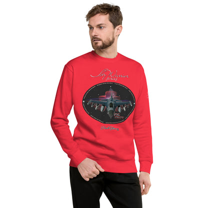 Team Red - F16 Falcon Men’s Premium Sweatshirt