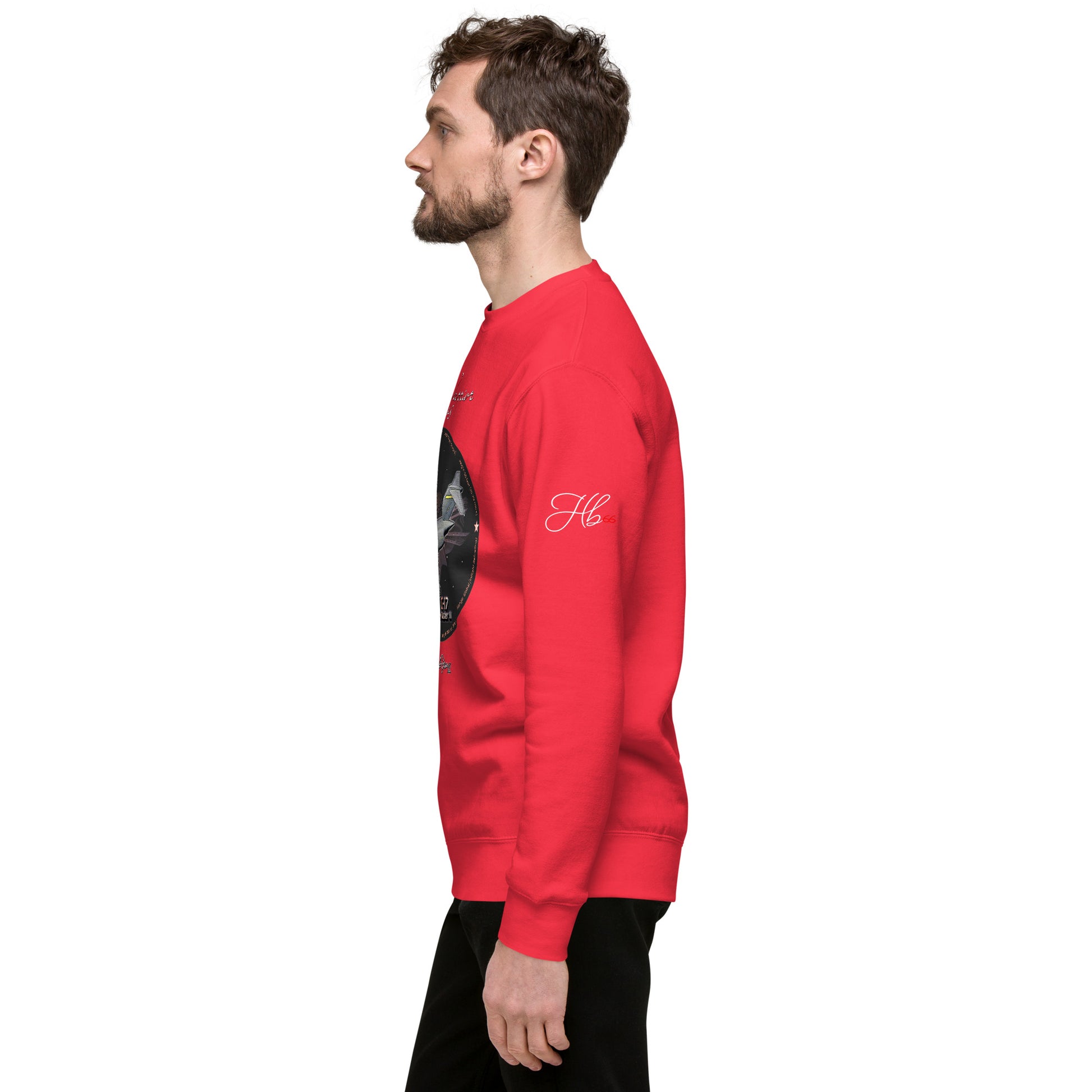 Team Red - C17 Globe Master III Men's Premium Sweatshirt