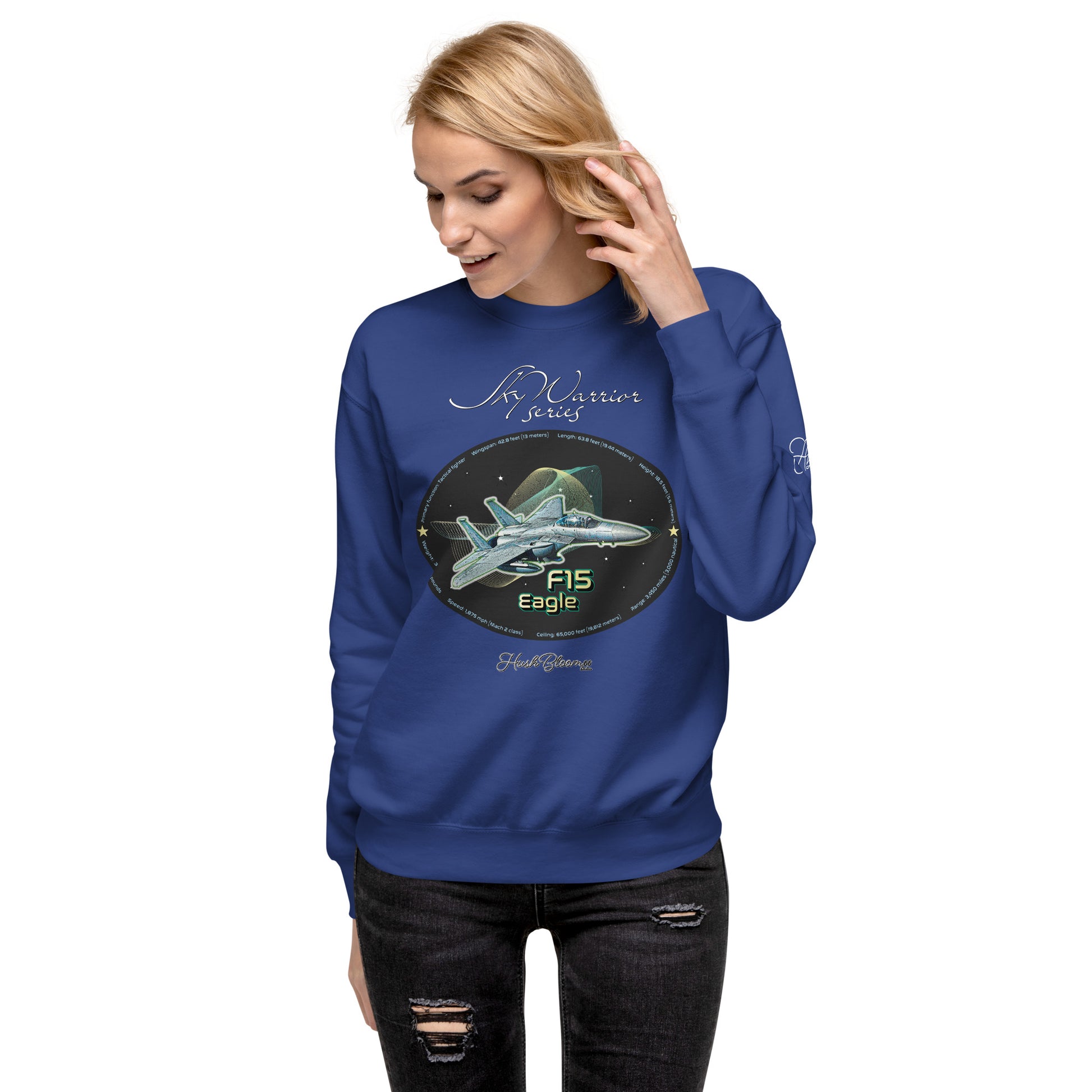 Team Royal - F15 Eagle Women’s Premium Sweatshirt