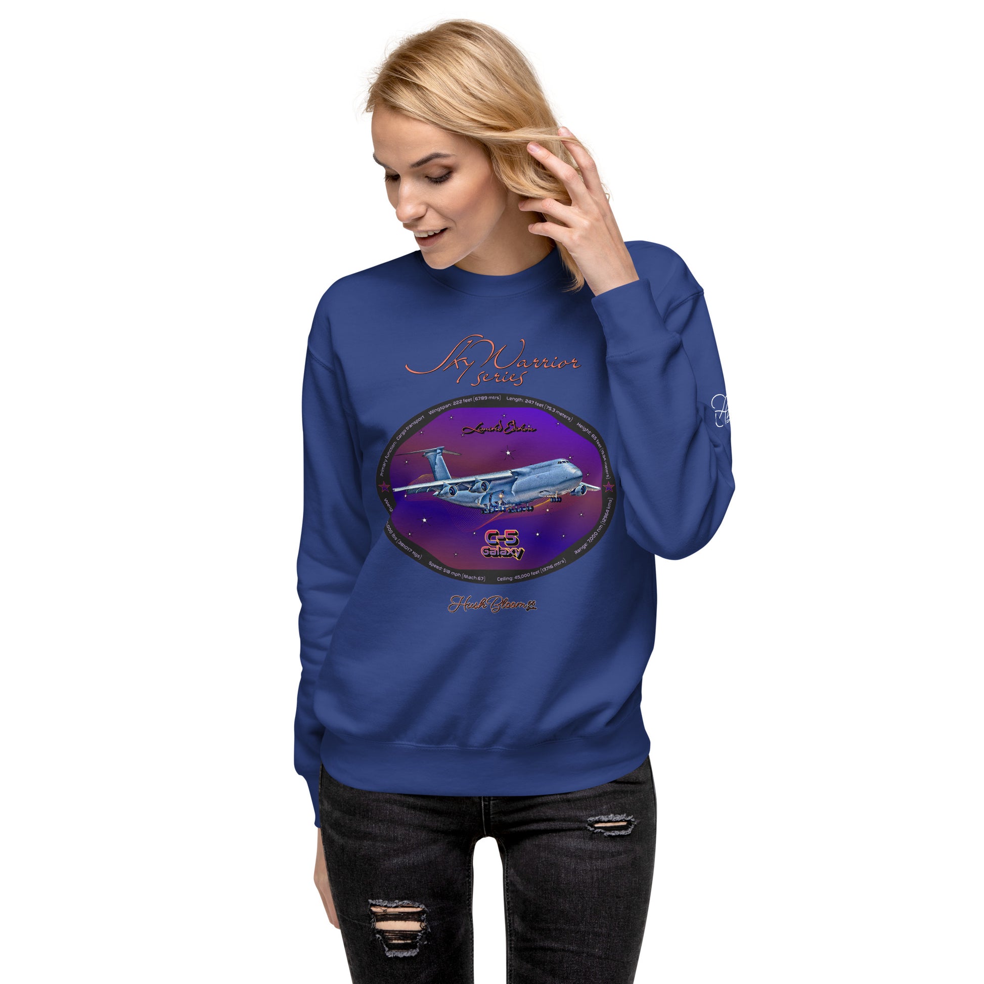 Team Royal - C5 Galaxy (Limited Edition) Women’s Premium Sweatshirt