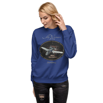Team Royal - A10C Thunderbolt Women’s Premium Sweatshirt