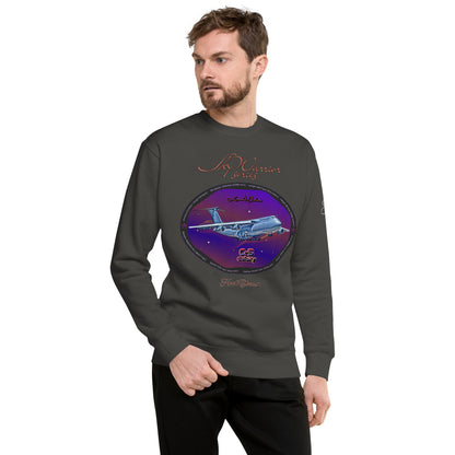 Vintage Black - C5 Galaxy (Limited Edition) Men’s Premium Sweatshirt