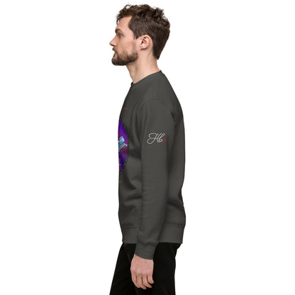 Vintage Black - C5 Galaxy (Limited Edition) Men’s Premium Sweatshirt