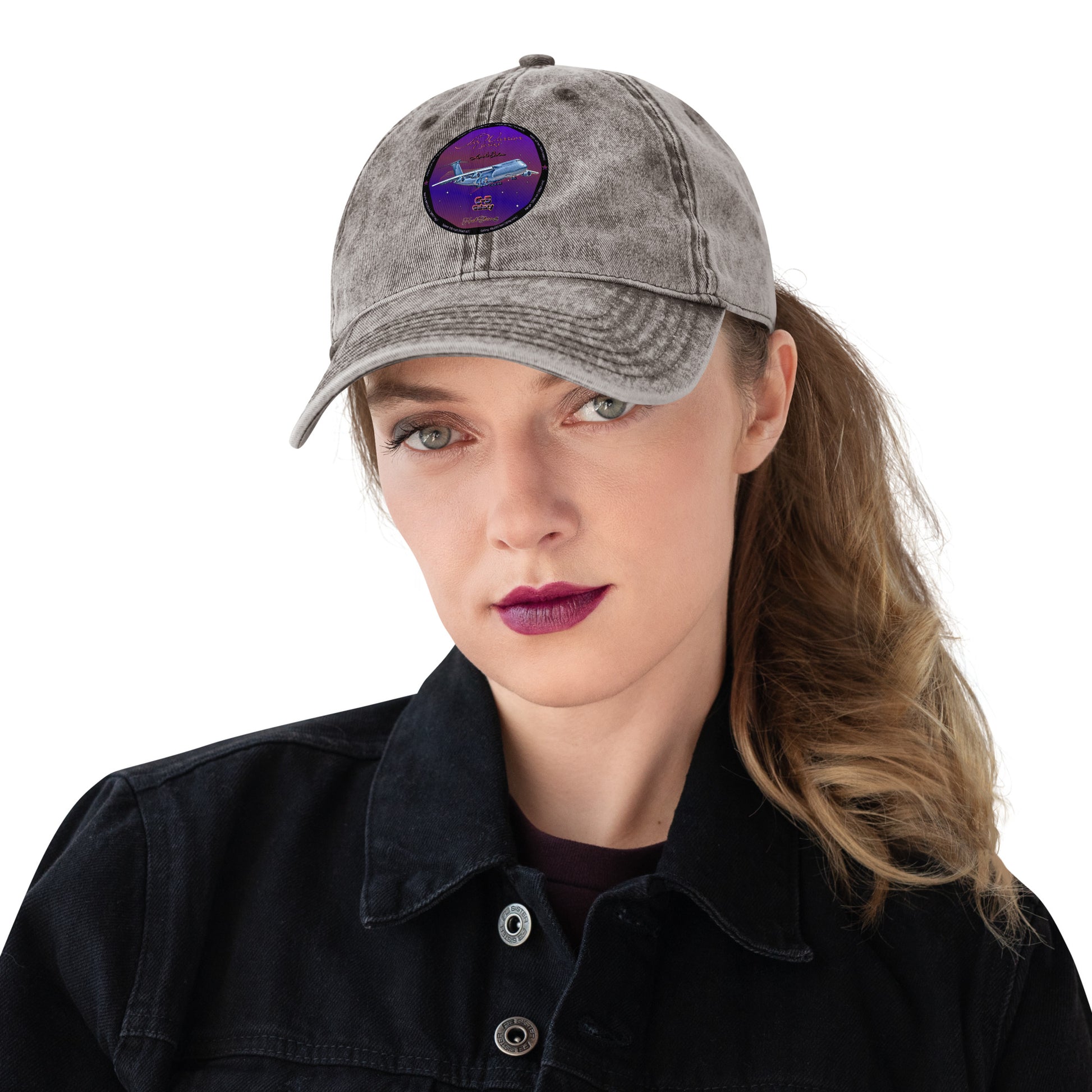 Charcoal Grey - C5 Galaxy (Limited Edition) Vintage Cotton Twill Cap