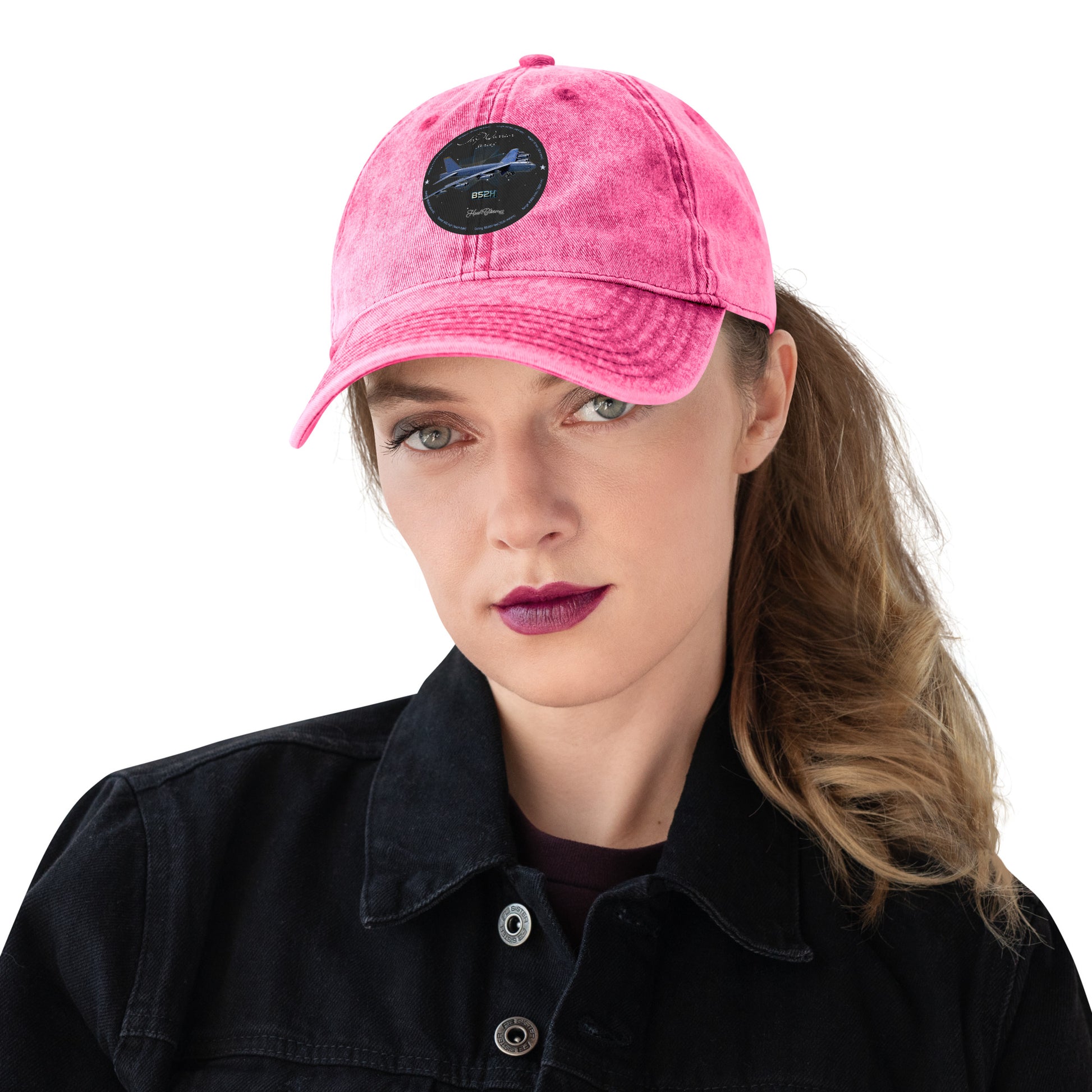 Pink - B52H Stratofortress Vintage Cotton Twill Cap
