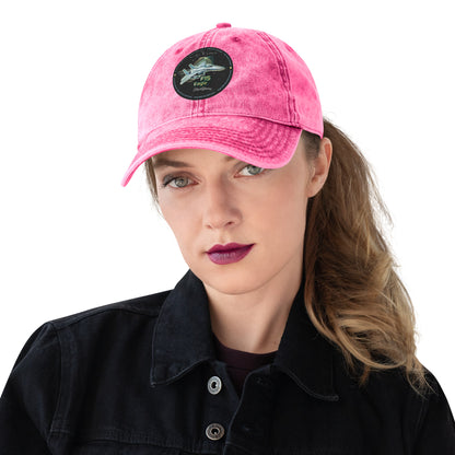 Pink - F15 Eagle Vintage Cotton Twill Cap