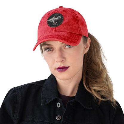 Red - C17 Globe Master III Vintage Cotton Twill Cap